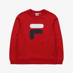 Fila Big F One-on-one Fiu T-shirt Sötét Piros | HU-33100